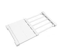 Organizer Espandibile per Armadio, Divisori Regolabili per Guardaroba Fai da Te, Separatore, Ripiano di Tensione per Guardaroba, Armadietto, Bagno, Libreria, Larghezza 24Cm (Lunghezza 30-40