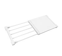 Organizer Espandibile per Armadio, Divisori Regolabili per Guardaroba Fai da Te, Separatore, Ripiano di Tensione per Guardaroba, Armadietto, Bagno, Libreria, Larghezza 24Cm (Lunghezza 38-55