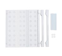 Organizer espandibile per guardaroba senza perforazione per ripiano dell'armadio, divisorio per spazio di archiviazione, materiali di alta qualità, bagno per camera da letto dal (Lunghezza 27-38