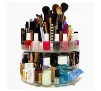 ORGANIZER ESPOSITORE COSMETICI MAKE UP TRUCCO GIREVOLE ROTANTE 360° GLAM CADDY