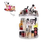 ORGANIZER ESPOSITORE PER TRUCCO GIREVOLE 360° ROTANTE COSMETICI PROFUMI MAKEUP