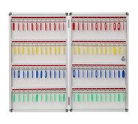 Organizer for 72/96/120 chiavi, armadietto portachiavi di grande capacità, cassette sicurezza for da parete for immobili(96 keys)