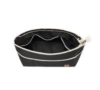 Organizer for borsa for CAOCH Borsa tote centrale Borsa organizer foderata in poliestere Inserto organizer Borsa for cosmetici portatile(Black)