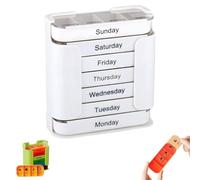 Organizer For Farmaci Da 7 Giorni - For Una Gestione Della Salute Senza Sforzo, Custodia Da Viaggio For Pillole, Organizer For Farmaci Impermeabile For 4 Volte Al Giorno(#b)