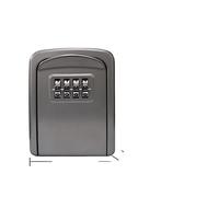 Organizer for scatola segreta con chiave for montaggio a parete Combinazione a 4 cifre Password Codice di protezione for la sicurezza Cassetta di sicurezza for la casa(Style 4)