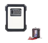 Organizer for scatola segreta con chiave for montaggio a parete Combinazione a 4 cifre Password Codice di protezione for la sicurezza Cassetta for casa per il Ministero degli Interni(Style 11)