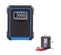 Organizer for scatola segreta con chiave for montaggio a parete Combinazione a 4 cifre Password Codice di protezione for la sicurezza Cassetta di sicurezza for la casa Attività alberghiera(Style 12)