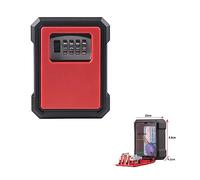 Organizer for scatola segreta con chiave for montaggio a parete Combinazione a 4 cifre Password Codice di protezione for la sicurezza Cassetta for casa per il Ministero degli Interni(Large Style 10)