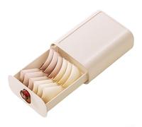 Organizer funzionale impilabile per cassetti, con 16 scomparti per calze, biancheria intima, accessori e controllo del disordine (biancheria intima)