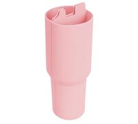 Organizer grigio per interni auto, espansore universale per portabicchieri per veicoli, adattatore in silicone 2 in 1, inserto regolabile per portabicchieri da auto