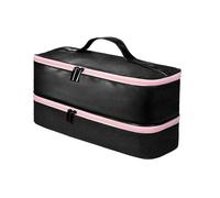 Organizer, Hair Styling Storage, Professional Hairpiece Case, Double Layer