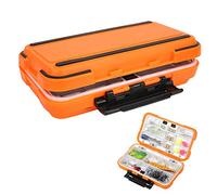 Organizer impermeabile per attrezzi da pesca, custodia per ganci esca Interruttore scorrevole incorporato(L)