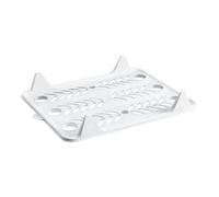 Organizer impilabile per armadi per camicie e indumenti, pannelli pieghevoli con divisori per ripiani massimizzano le pieghe verticali dei cassetti (F, 37,5 x 29 cm)