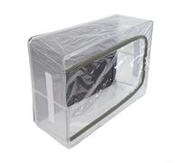 Organizer impilabile per scarpe, 40,6 cm, con struttura in metallo, per vestiti, stivali e scarpe da ginnastica, per massimizzare lo spazio nell'armadio