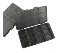 Organizer in plastica trasparente con scomparti personalizzabili per la creazione di gioielli, viti, hardware e fai da te (12 griglie)