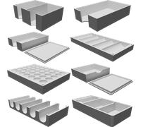 Organizer Insert Gioco da Tavolo Wingspan - Set Vassoi Scatole Stampati
