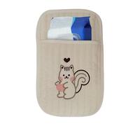 Organizer laterale per culla - portaoggetti portatile in cotone per passeggino, borsa sospesa multifunzionale | Camera fasciatoio passeggino, per pannolini bottiglie salviettine giocattoli N