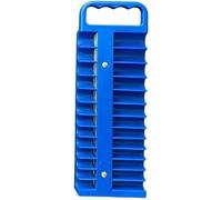 Organizer magnetico per prese con magneti a doppia forza e guide per prese da 1/4 3/8 1/2 pollici, vassoio in ABS resistente con attacco magnetico posteriore (6,35 mm), attrezzatura professionale