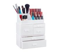 Organizer make-up Porta trucco acrilico Scatola per rossetti Trasparente