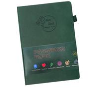 Organizer multifunzione per password con divisori e segnalibro a nastro, per la sicurezza aziendale, diario di viaggio, blocco note