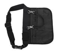 Organizer Multiscomparto per Attrezzatura Medica, Borsa per Professionisti Sanitari con Cinghia Regolabile e Fibbia Rapida, Tessuto Oxford Leggero (BLACK)