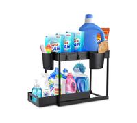 Organizer Multiuso 40x21,5x37cm con Ripiani e Accessori Inclusi