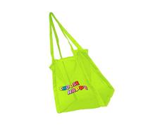 Organizer multiuso in rete da spiaggia, spaziosa borsa portaoggetti in nylon, perfetta per conchiglie, giocattoli, asciugamani, attività costiere, borsa da spiaggia per raccogliere conchiglie