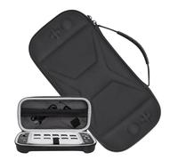Organizer Nero per Switch 2 - Custodia Premium in Pelle Sintetica per Controller, Dock e Accessori, Valigetta Rigida da Viaggio