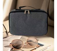 Organizer Occhiali Custodia Portasole Borsa Occhiali Zipper Interno Morbido