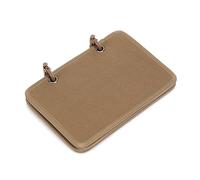 Organizer Opuscoli Tattiche,Supporto Toppe a 2 Anelli con 4 Pannelli Organizzatori Toppa con Fibbie a D Rimovibili per Collezioni Toppe