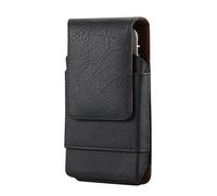 Organizer patchwork in vita, design verticale con accesso al telefono, pratica struttura in poliuretano, passante per cintura sicuro per gli appassionati di palestra, marsupio con scomparti per carte