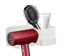 Organizer per Acconciature | Supporto da Parete - Supporto per asciugacapelli e Piastra lisciante - Adatto per Doccia casa casa casa Profumo Pettine spazzolino da Denti