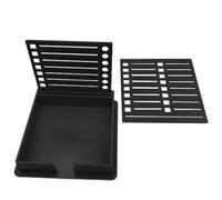 Organizer per appunti, stencil versatile da scrivania, per la scuola, supporto per appunti con modello per autoadesivi da 7,6 x 7,6 cm