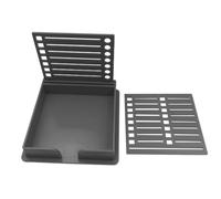 Organizer per appunti, stencil versatile per appunti adesivi, da scrivania, supporto per appunti adesivi con modello per autoadesivi da 7,6 x 7,6 cm