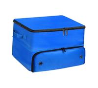 Organizer per armadietti da golf per attrezzatura da golf, 45 x 34 x 24 cm, in poliestere, con divisori rimovibili