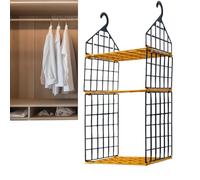 Organizer per armadio sospeso, di scaffalatura, soluzione di archiviazione per cassettiere, regole di libri da toeletta