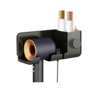 Organizer per asciugacapelli, organizer per strumenti per capelli,Organizzatore di prodotti per capelli senza perforazione - Supporto per asciugacapelli per rasoio elettrico, soffione