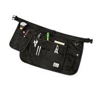Organizer per attrezzi con tasca integrata e cinghia | Tasca con patta coperta, diverse sezioni aperte, accesso separato