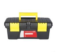 Organizer per attrezzi in plastica a strato singolo da 25,4 cm, per trapani elettrici e accessori hardware, soluzione di archiviazione portatile per cantieri e officine
