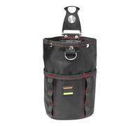 Organizer per attrezzi in vita, 24 cm, in tessuto, con supporto per cintura regolabile, custodia per il trasporto di più scomparti, borsa portatile per strumenti di misurazione, punte da trapano