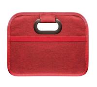 Organizer per Bagagliaio Auto Compatibile con Alfa Romeo Brera 2005-2010, Organizer Bagagliaio Auto Pieghevole Scomparti Multipli per Casa Spesa Viaggi e Accessori Auto,Red