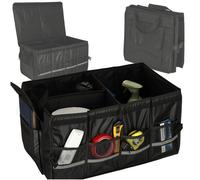 Organizer per bagagliaio auto con elementi riflettenti