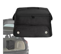 Organizer per bagagliaio da golf e borsa da viaggio, borsa portaoggetti a 2 strati per auto, resistente all'acqua, con scomparto ventilato separato per 2 paia di scarpe