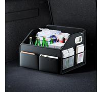 Organizer per bagagliaio per auto, contenitore pieghevole, borsa da