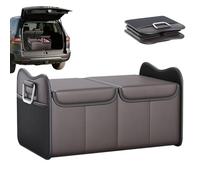Organizer per bagagliaio per SUV - Scatola di immagazzinaggio per auto e bagagli, accessorio pieghevole per furgone berlina viaggio e strada