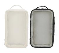 Organizer per borsa per pannolini, custodia impermeabile per pannolini e salviette da 2 pezzi, borsa in rete riutilizzabile lavabile con buste organizer per maniglia