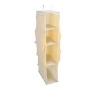 Organizer per borse, appendiabiti per borse - Organizer per borse sospeso a 4 strati per ingressi di armadi, robusto organizer per borse (Beige)