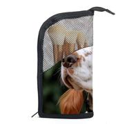 Organizer per borse per trucchi,borse per cosmetici da donna,Simpatico cane cavalier king charles spaniel,piccola custodia per trucchi