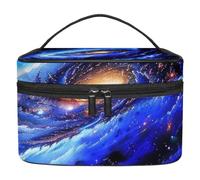 Organizer per borse per trucchi,borse per cosmetici da donna,vortice dello spazio della natura cosmica,piccola custodia per trucchi