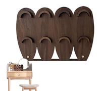 Organizer per bracciali, in legno, multi-foro, organizer per gioielli, scaffale rustico, decorativo, decorazione per la casa per vendere venditori desktop